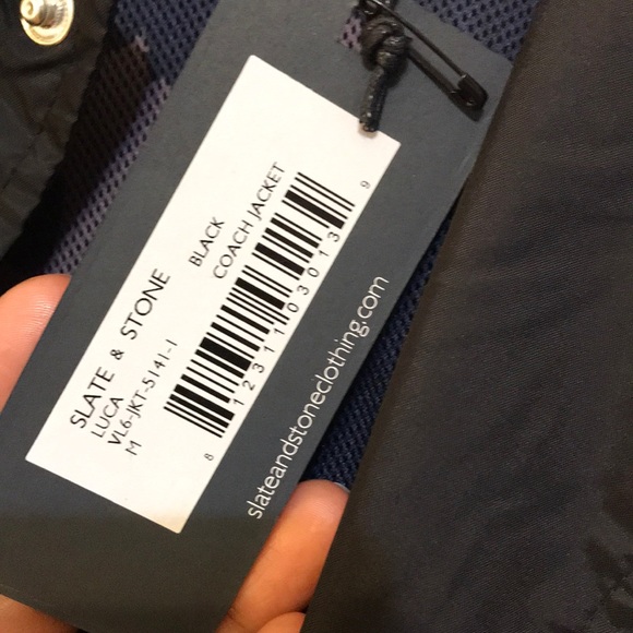 Slate & Stone Black Jacket for men - Picture 4 of 8